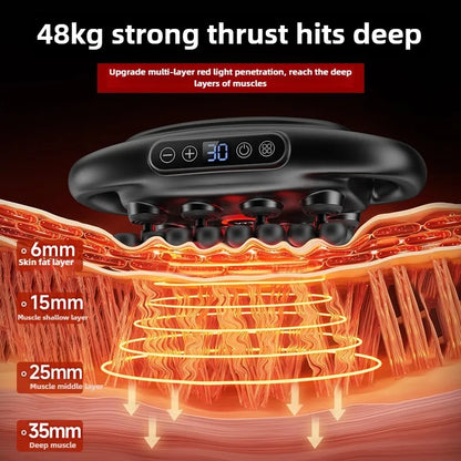 CalmMate 32-Head PowerPro Massage Gun