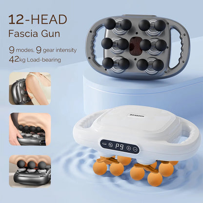 CalmMate 12-Head Deep Tissue Massage Gun