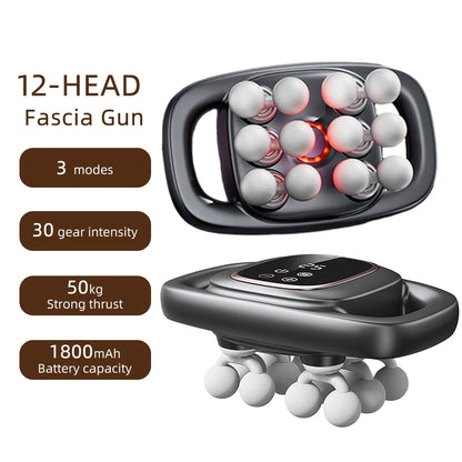 CalmMate 12-Head Deep Tissue Massage Gun